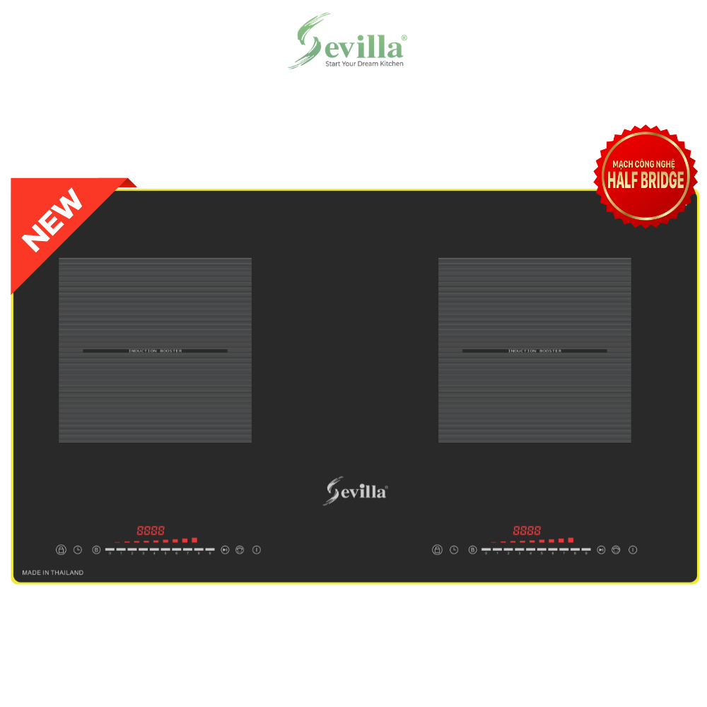 Bếp từ đôi Sevilla SV-T80S