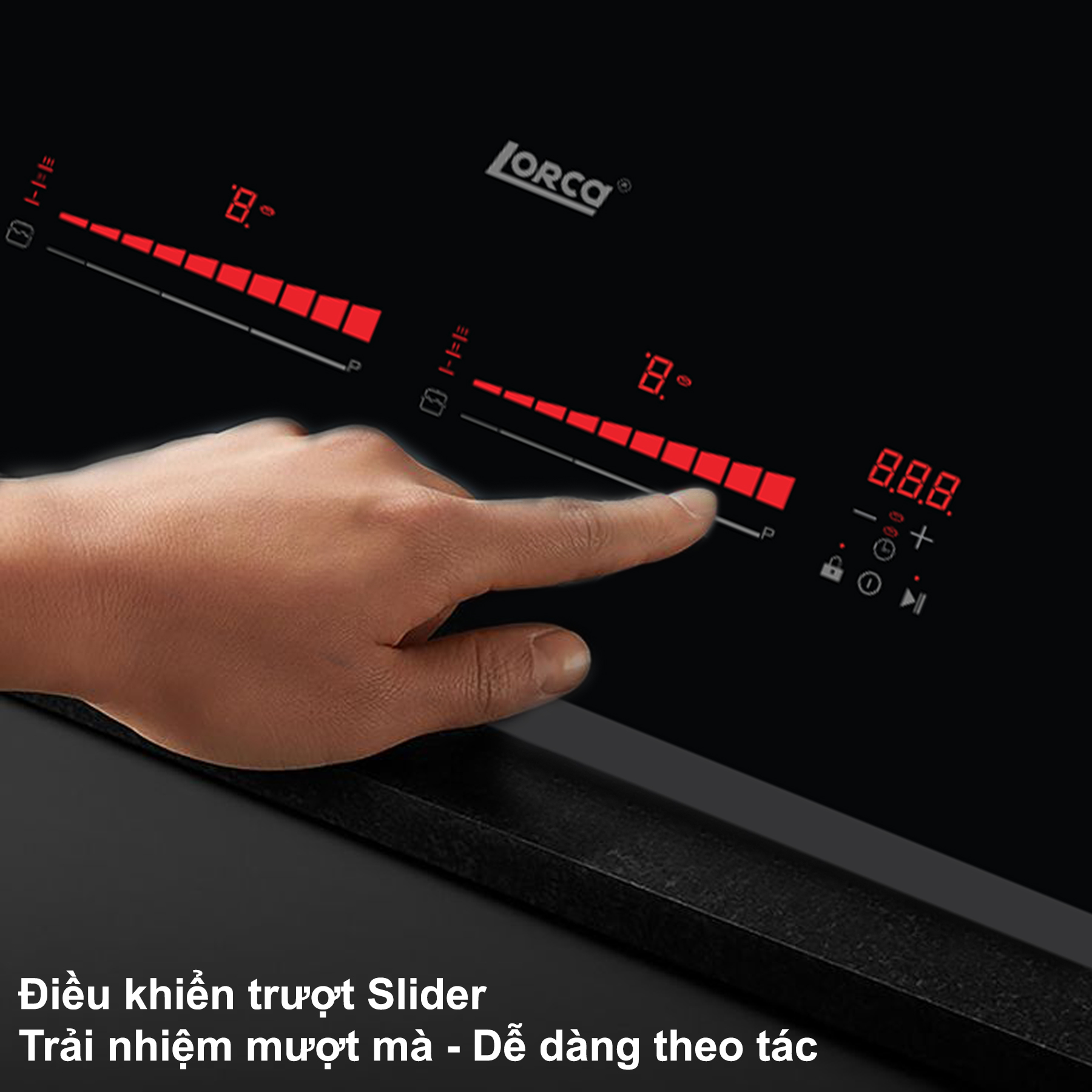 Bếp từ đôi Lorca LCI 999 PRO