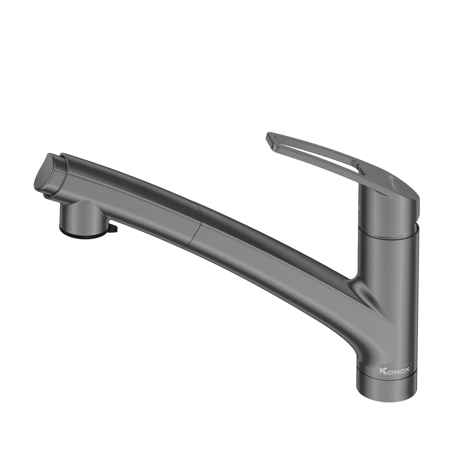 Vòi rửa bát phong cách Nhật Bản Konox Kira Gun Metal