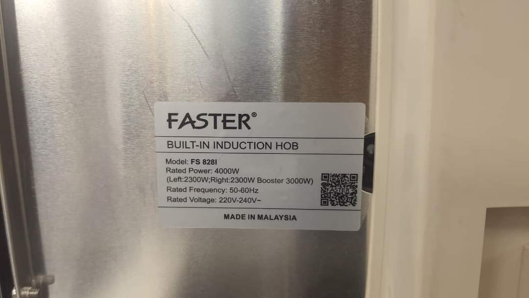 Bếp từ đôi Faster FS 828i
