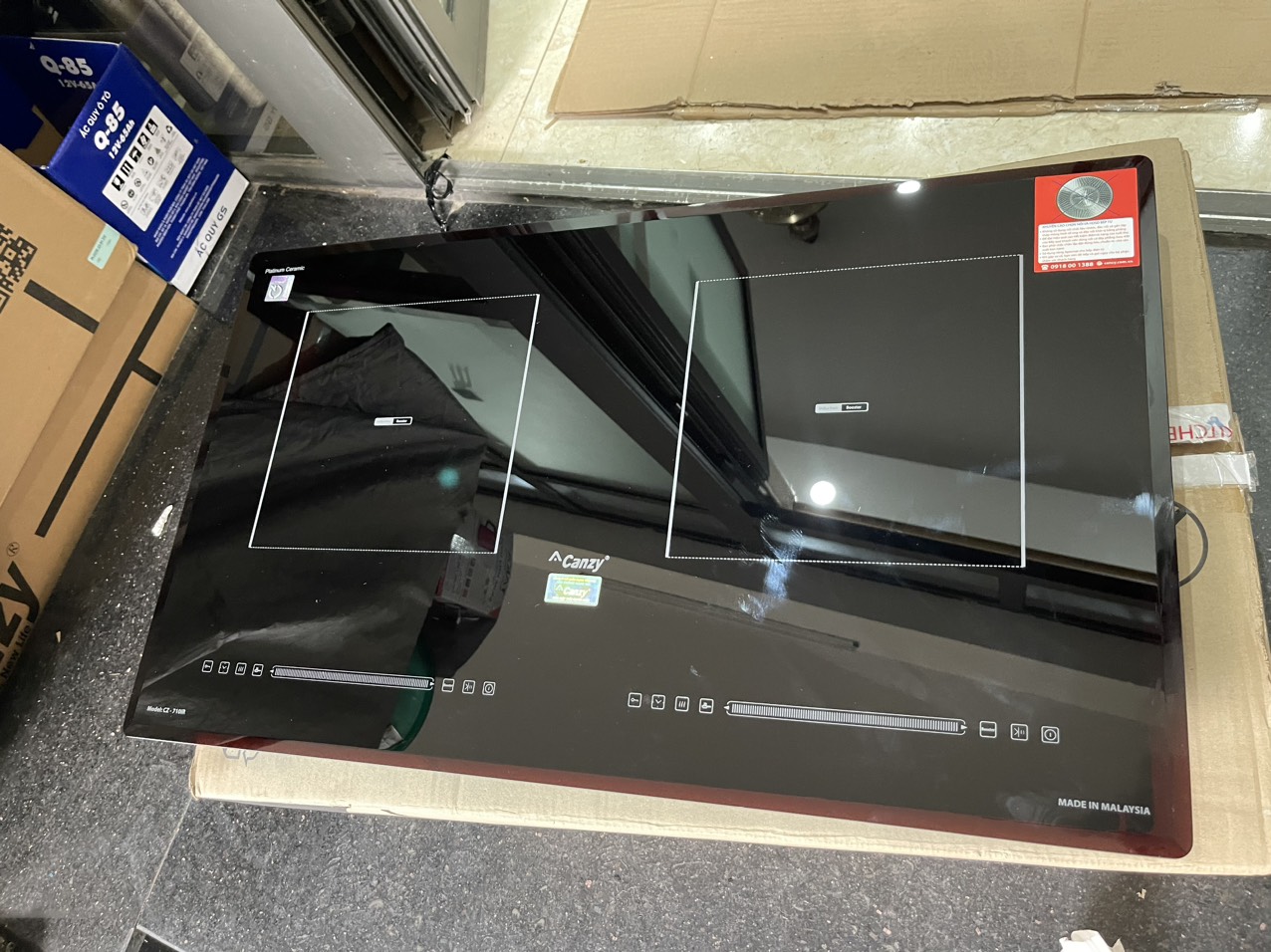 BẾP TỪ ĐÔI CANZY CZ 710IR