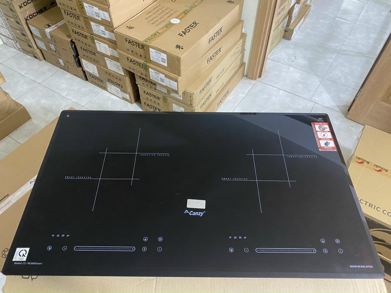 Bếp từ đôi Canzy CZ ML886Smart