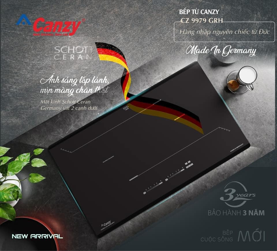 Bếp từ Canzy CZ 9979 GRC