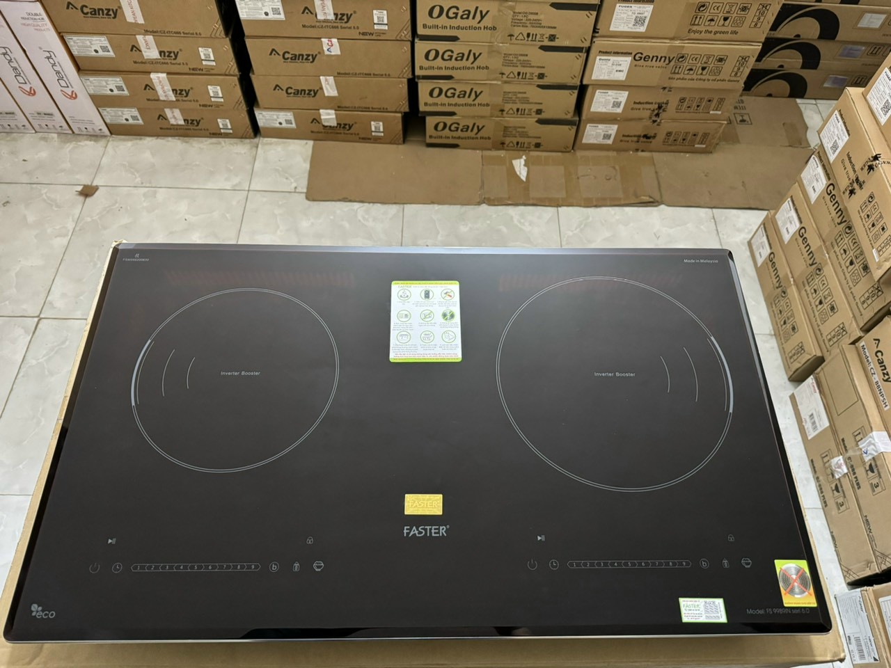 Bếp từ đôi  FS 9989IN Seri 6.0 nhập khẩu Malaysia