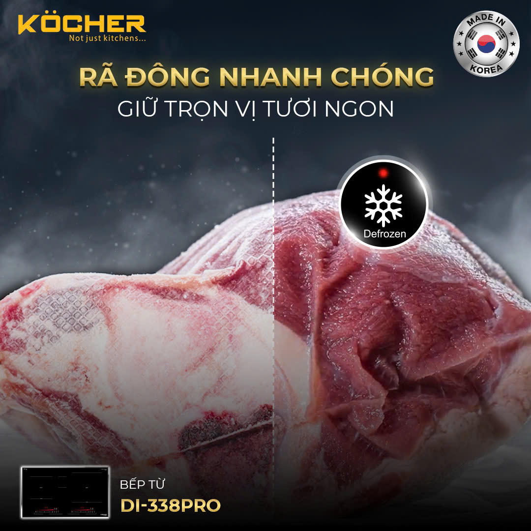 Bếp 2 từ Kocher DI 338 Pro