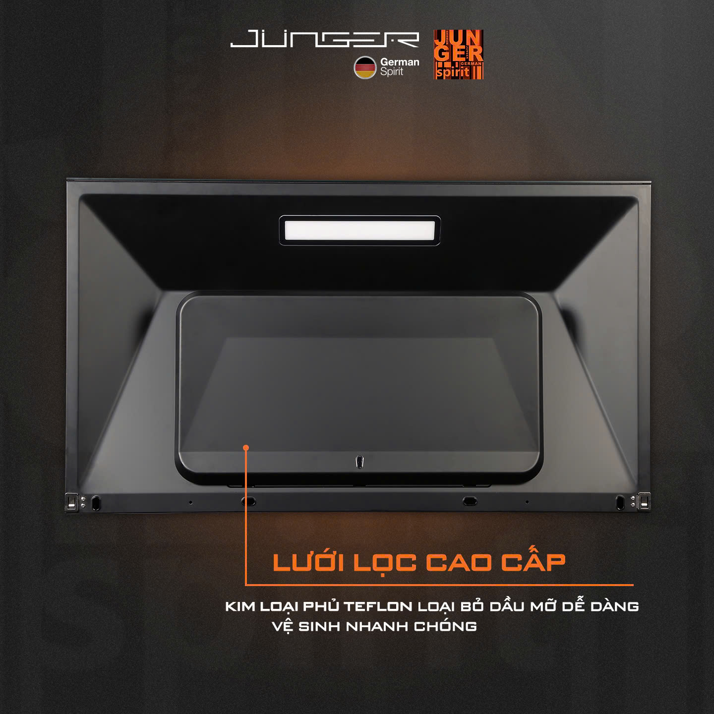 Máy hút mùi vẫy tay Junger HRJ-901