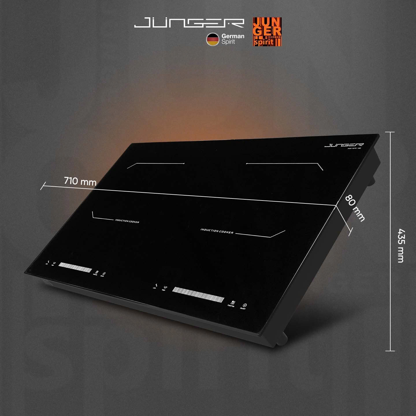 Bếp từ đôi Junger CEJ-202-II