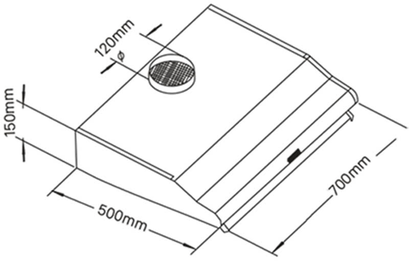 MÁY HÚT MÙI FANDI FD-605P/705P
