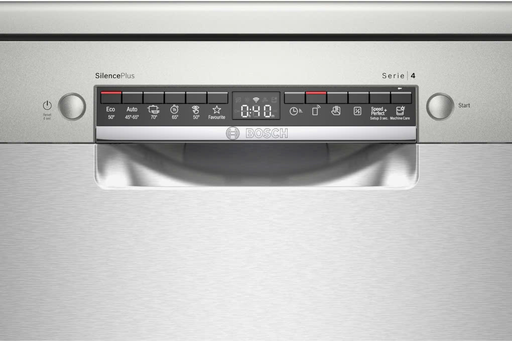 Máy rửa bát Bosch SMS4ECI26E serie 4 sấy hé cửa