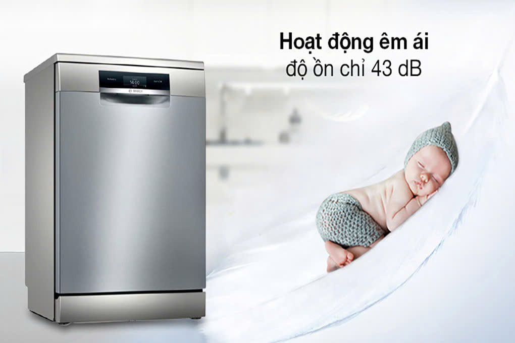 Máy rửa chén bát Bosch SMS8YCI01E Seri8 ZEOLITH