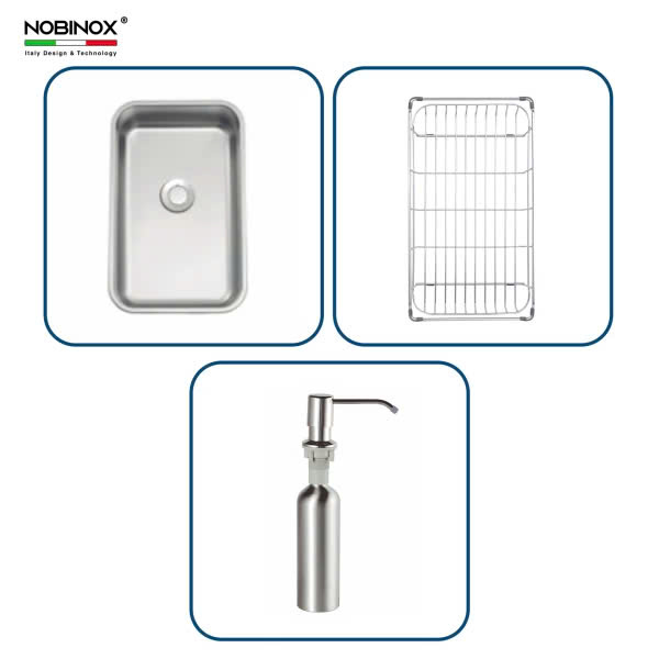 Chậu rửa bát NoBiNox  NJ558B