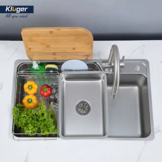 Chậu rửa bát Kluger KH8048SL Plus