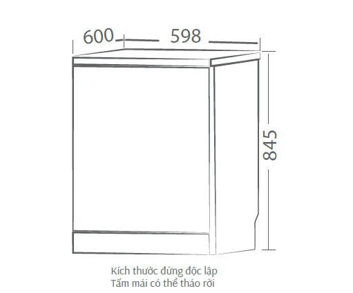 Máy Rửa Chén Canzy DSW809EU Seri 8