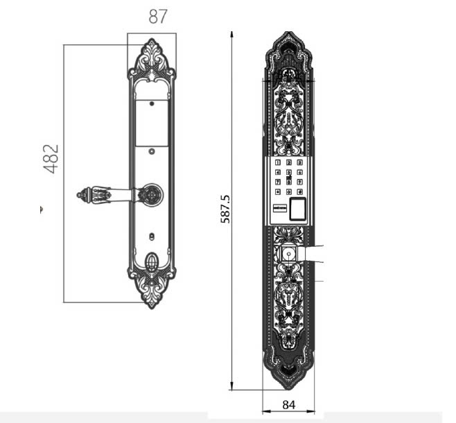 Khóa thông minh AVOLOCK AC 996F