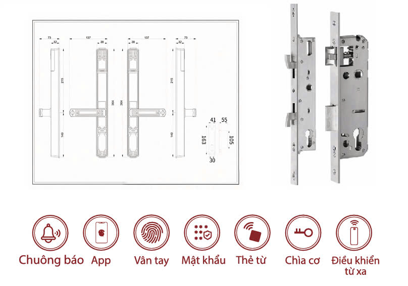 Khóa thông minh AVOLOCK AN 392