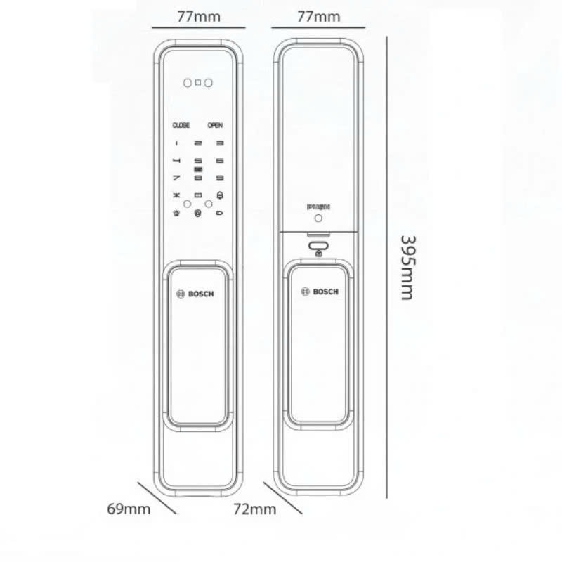 Khóa cửa thông minh Bosch EL600VF