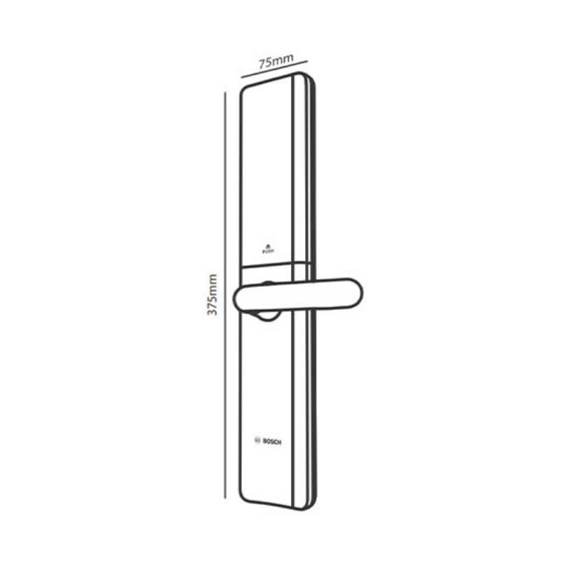 Khóa cửa thông minh Bosch ID80 EU