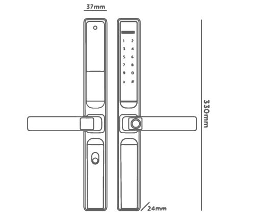 Khóa thông minh AVOLOCK AN 393