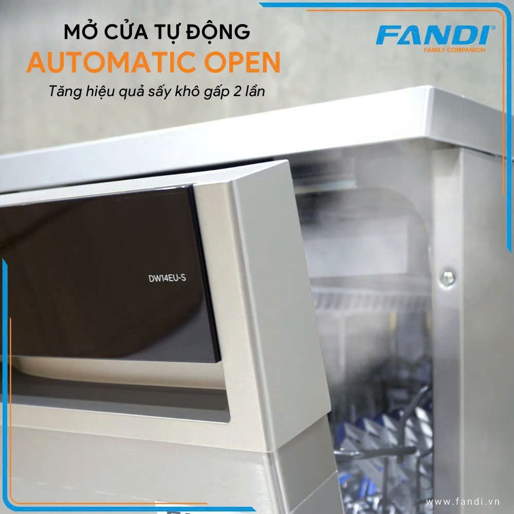 Máy rửa bát Fandi DW14EU-S