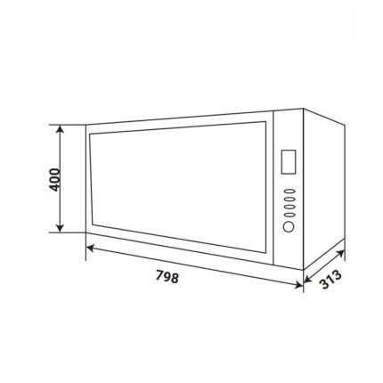 Máy Sấy Chén KAFF KF-DRD800KR