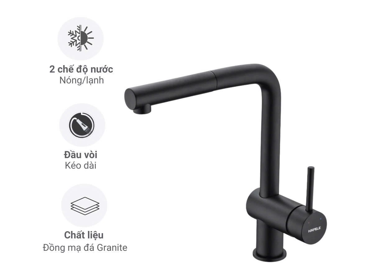 Vòi rửa bát Hafele HT21-GH1P250