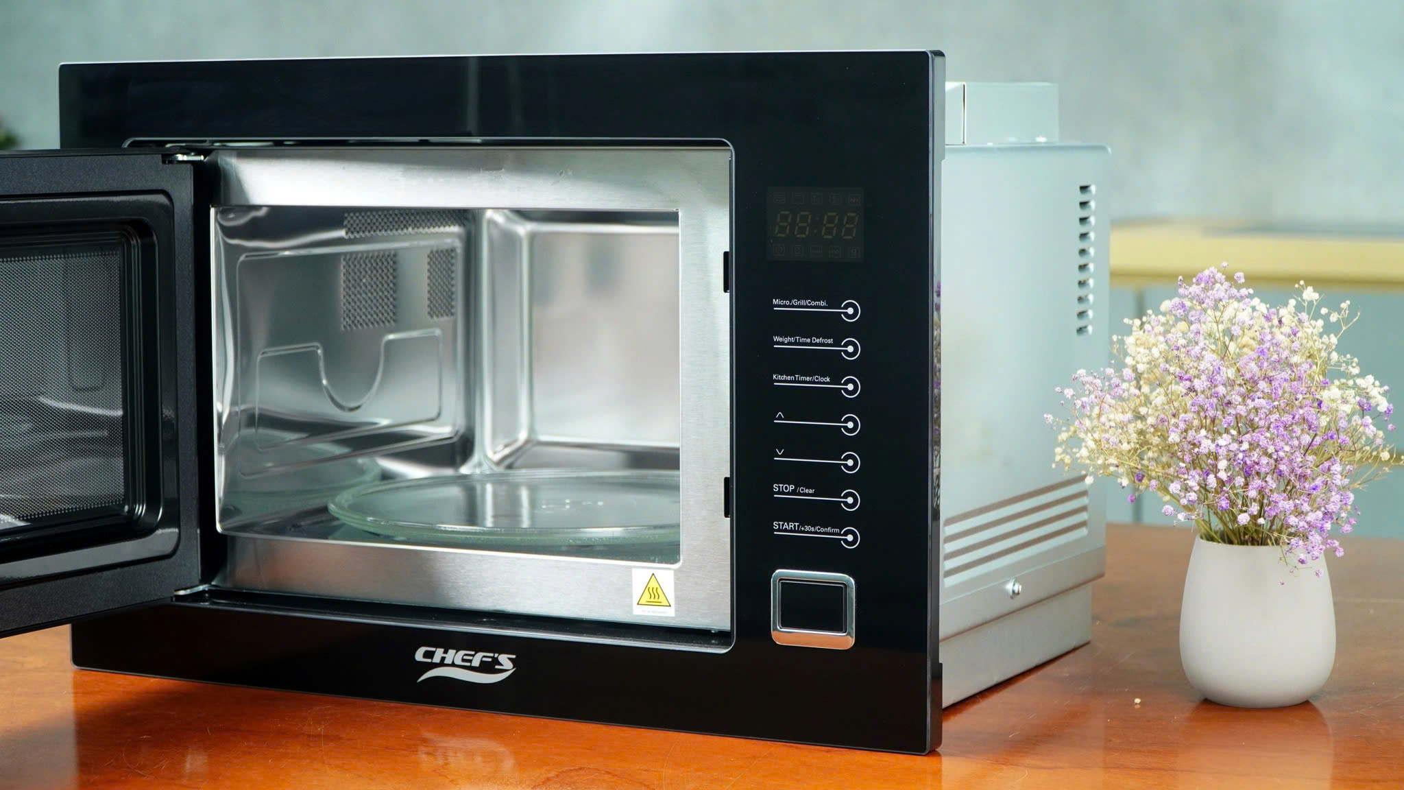 Lò vi sóng Chefs EH-MW801B 25 Lít có nướng