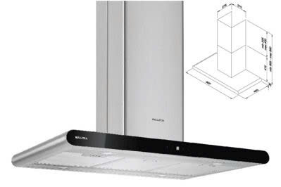 Máy hút khói, khử mùi Malloca MC 9082 ISLAND