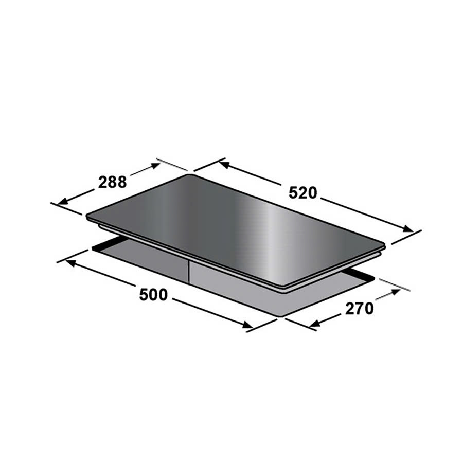 Bếp Domino Từ KAFF KF-330DI