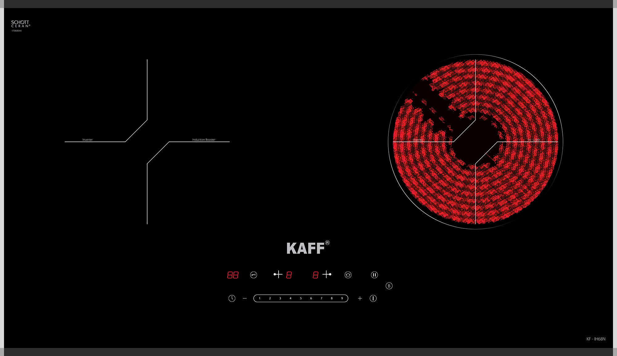 Bếp Điện Từ KAFF KF IH68N