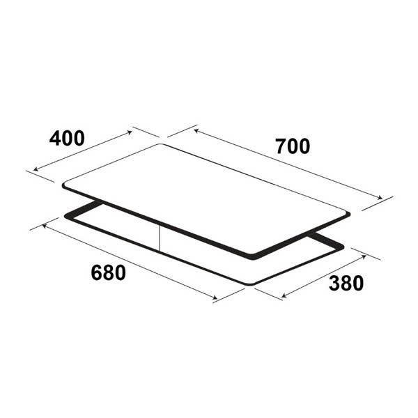 Bếp từ đôi KAFF KF–ROTE55