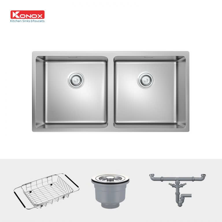 Chậu rửa bát Konox 8744DU