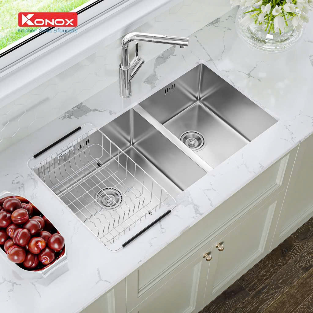 Chậu rửa bát Konox 8144DU