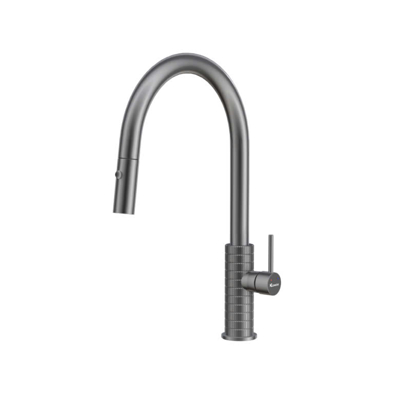 Vòi rửa bát Konox Venice Gun Metal