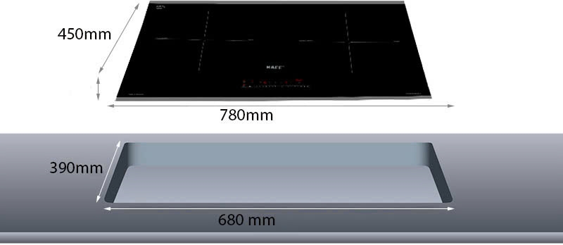 Bếp Từ KAFF KF HGM5II - Made in Germany - Bảo hành 7 năm tại nhà