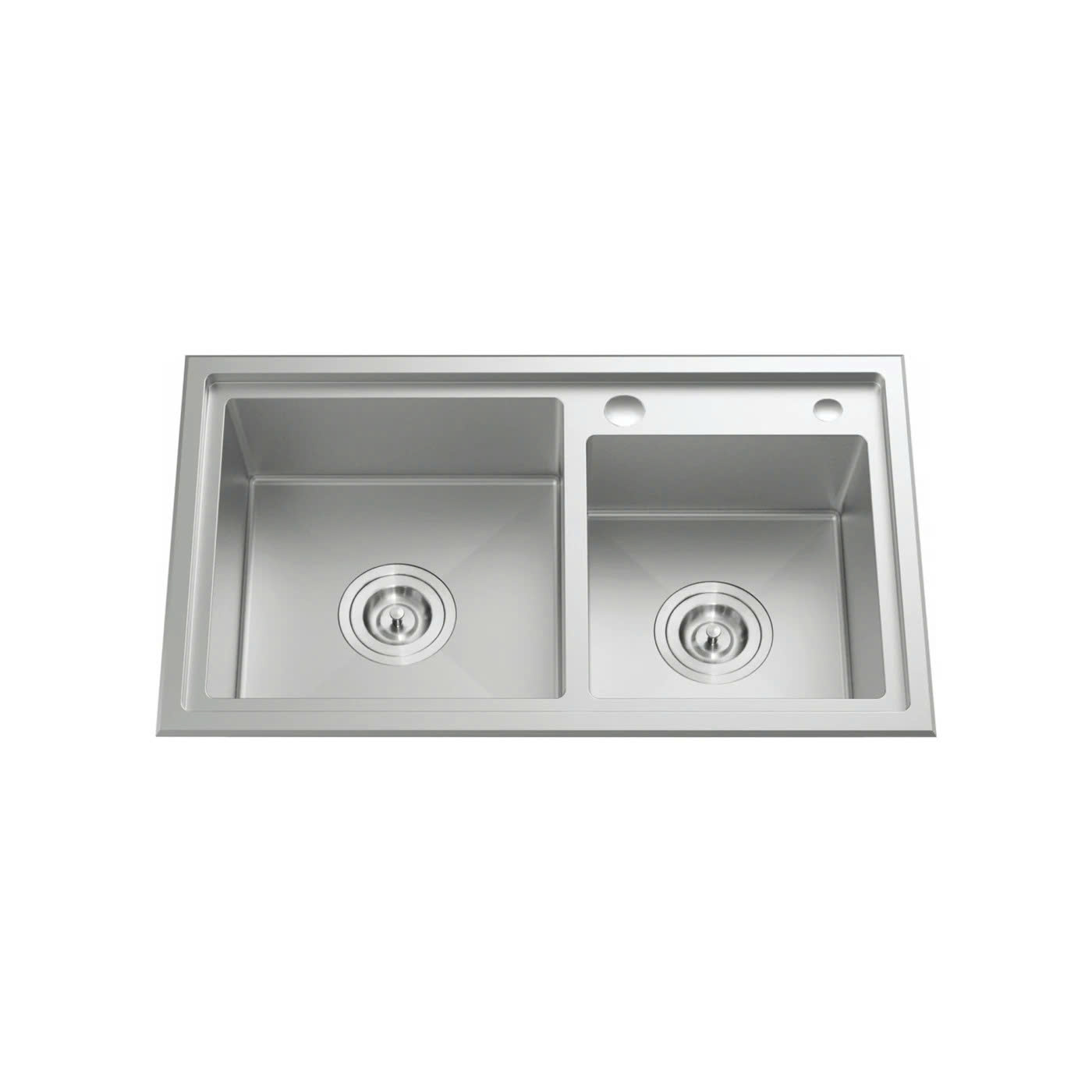 CHẬU RỬA BÁT 2 HỐ NOBINOX LIKEN NL786
