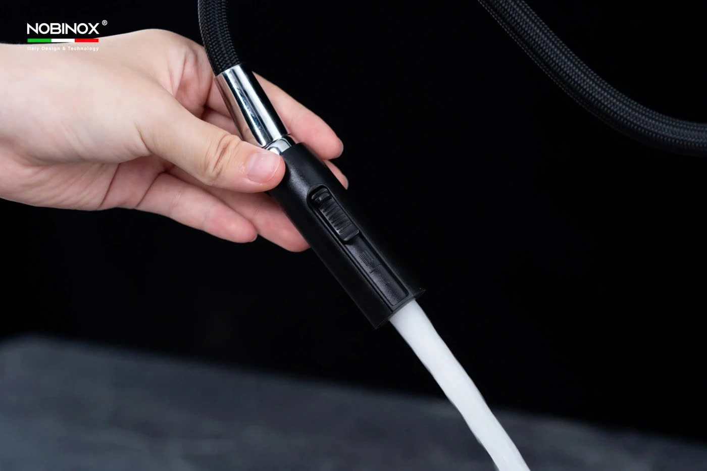 VÒI RỬA BÁT DÂY RÚT NOBINOX FORTE NX887