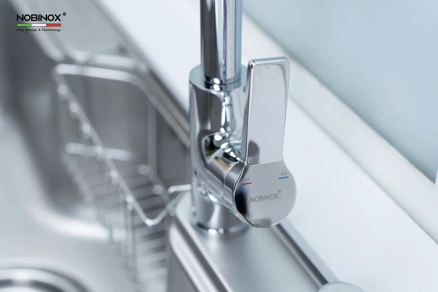 VÒI RỬA BÁT DÂY RÚT NOBINOX LOFT NX533