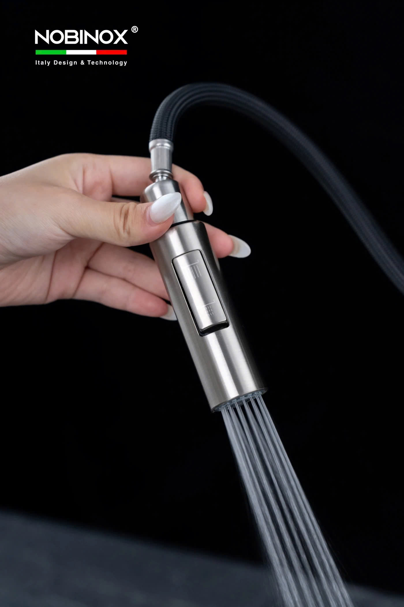 VÒI RỬA BÁT DÂY RÚT NOBINOX WINTO NX501