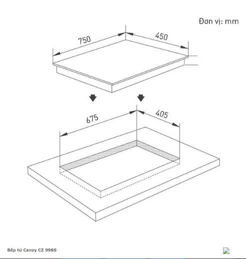 Bếp từ đôi CANZY CZ 998S