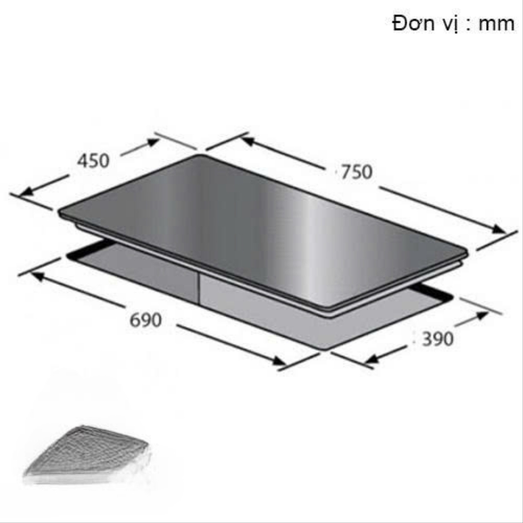 BẾP TỪ ĐÔI Canzy CZ-9928P