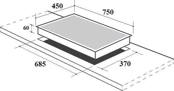 Bếp 1 từ 1 hồng ngoại Canzy CZI 9922P