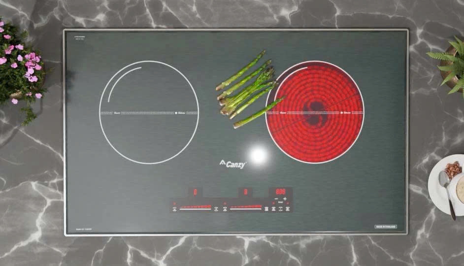 Bếp 1 từ 1 hồng ngoại Canzy CZ TL867DT