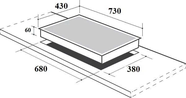 Bếp 1 từ 1 hồng ngoại Canzy CZ ML86B