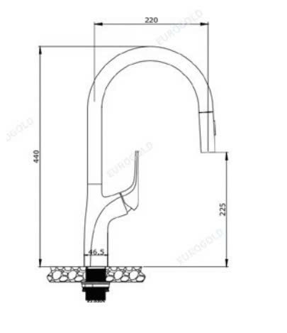 Vòi rửa bát dây rút EUF518CR