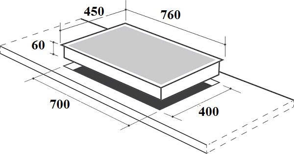 Bếp Ga Âm Canzy CZ EB688