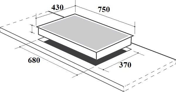 Bếp Ga Âm Canzy CZ 299V