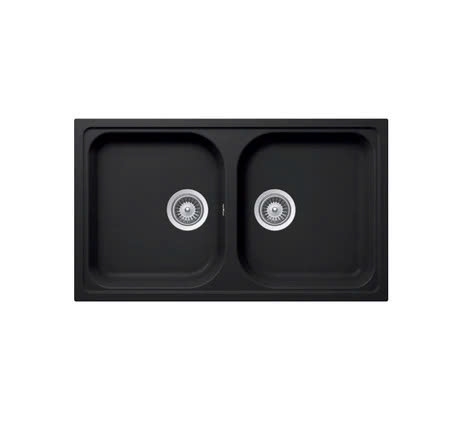 Chậu Rửa Đá Hafele HS19-GEN2R90 đen 570.35.380
