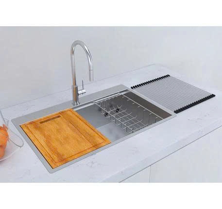 Chậu Inox Hafele WS R0 HS24-SSN1S-7650_SILVER 567.20.627
