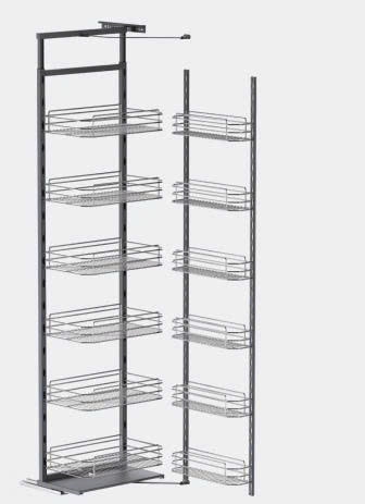 Tủ kho 6 tầng nan Oval Canzy CZO-6007-450.6