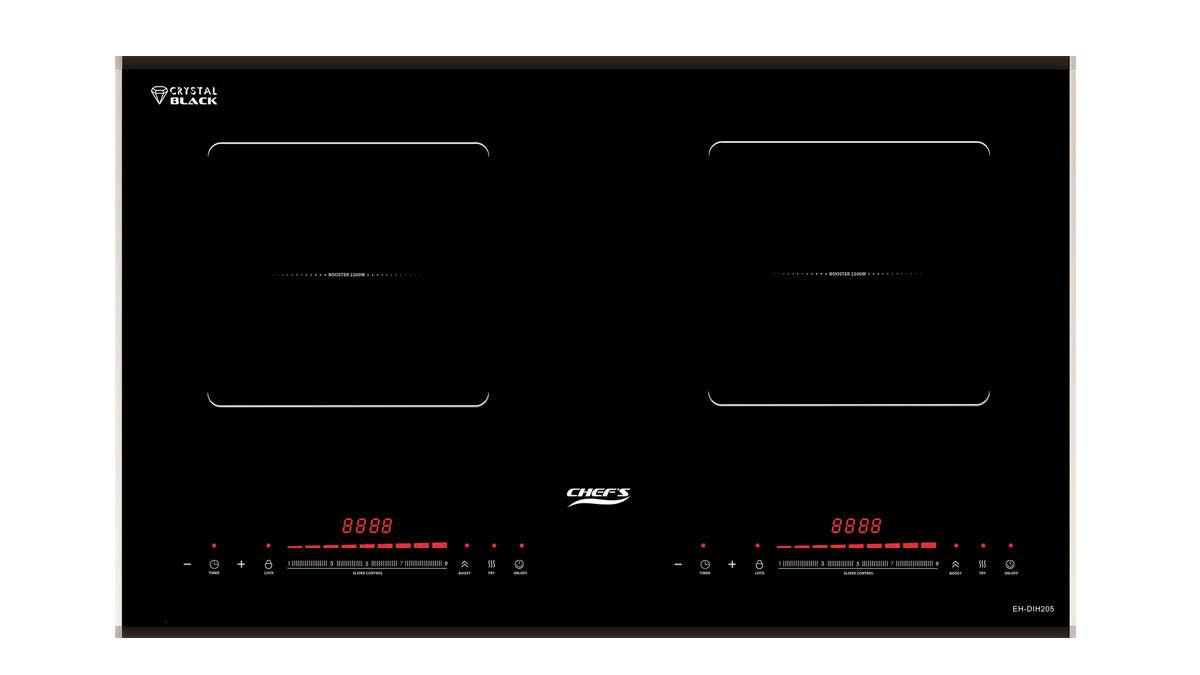 Bếp từ đôi Chefs EH DIH 205